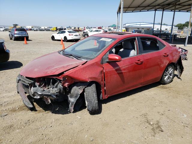 TOYOTA COROLLA L 2014 with VIN 5YFBURHE3EP002176 - Photo from auction