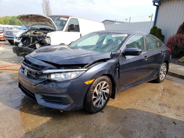 HONDA CIVIC EX 2017 with VIN 19XFC2F74HE014519 - Photo from auction