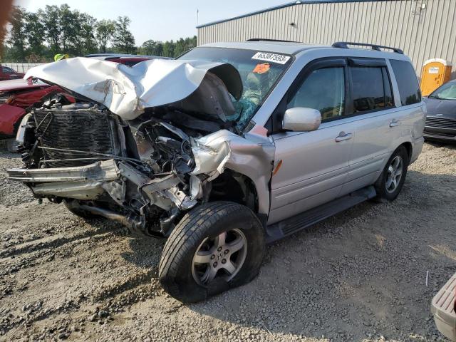 HONDA PILOT EXL 2008 with VIN 5FNYF18508B043032 - Photo from auction