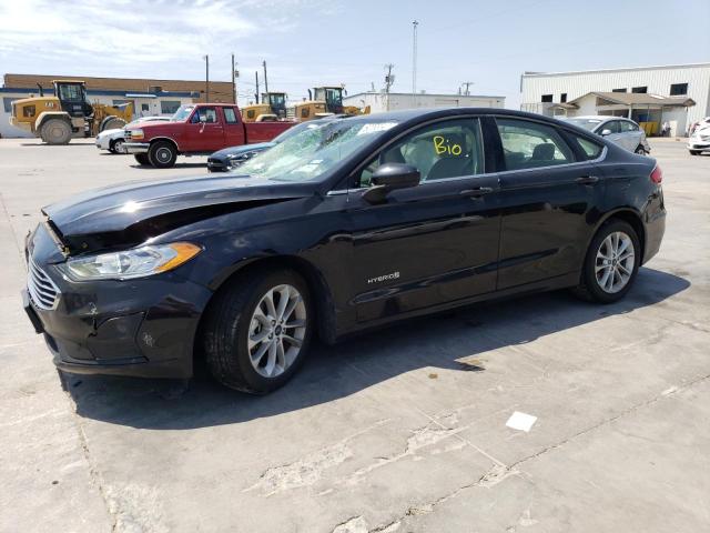 FORD FUSION SE 2019 with VIN 3FA6P0LU7KR206218 - Photo from auction