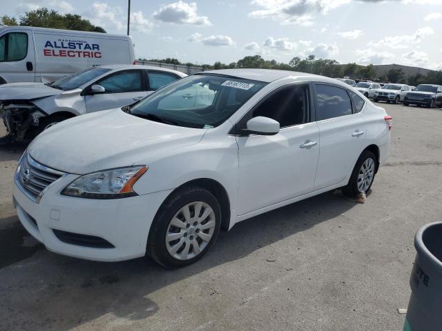 NISSAN SENTRA S 2015 with VIN 3N1AB7AP4FL689140 - Photo from auction