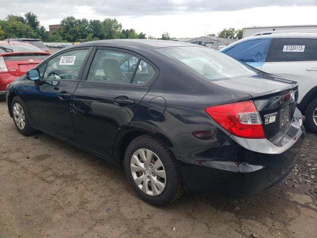 Снимка 2 от търг – 2012 HONDA CIVIC LX с VIN 19XFB2F57CE371168