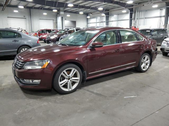 VOLKSWAGEN PASSAT SEL 2012 with VIN 1VWCN7A31CC047134 - Photo from auction