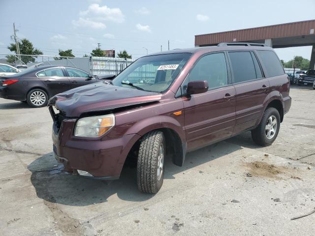 HONDA PILOT EXL 2007 with VIN 5FNYF18717B027258 - Photo from auction