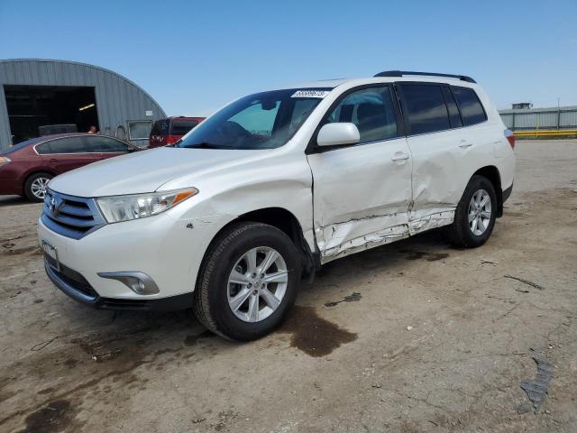 TOYOTA HIGHLANDER 2013 with VIN 5TDBK3EHXDS271377 - Photo from auction