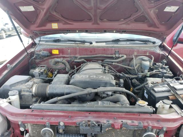 Photo 11 from auction – 2000 TOYOTA TUNDRA ACC with VIN 5TBBT4812YS035452