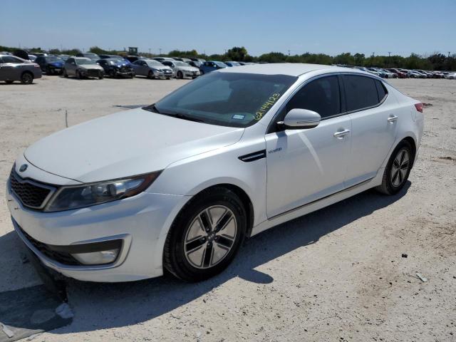 KIA OPTIMA HYB 2013 with VIN KNAGM4AD2D5059391 - Photo from auction