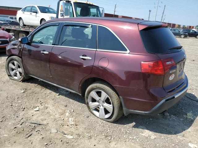 Photo 2 from auction – 2011 ACURA MDX TECHNO with VIN 2HNYD2H49BH510656