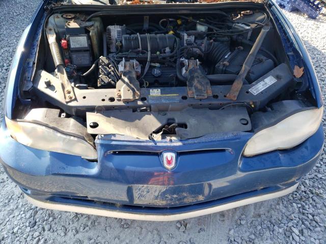 Photo 11 from auction – 2003 CHEVROLET MONTE CARL with VIN 2G1WX12K639338161