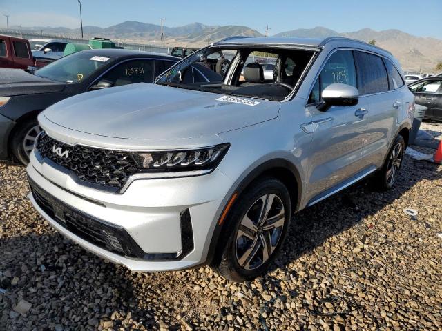 KIA SORENTO EX 2023 with VIN KNDRHDLG9P5174792 - Photo from auction
