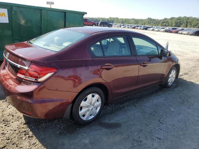 Photo 3 from auction – 2014 HONDA CIVIC LX with VIN 19XFB2F54EE001721