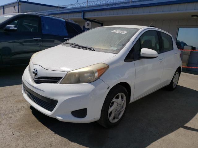 TOYOTA YARIS 2012 with VIN JTDKTUD30CD502645 - Photo from auction