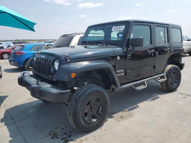 JEEP WRANGLER U 2018 with VIN 1C4BJWDG5JL860413 - Photo from auction