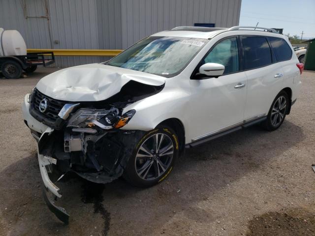 NISSAN PATHFINDER 2017 with VIN 5N1DR2MN3HC614359 - Photo from auction