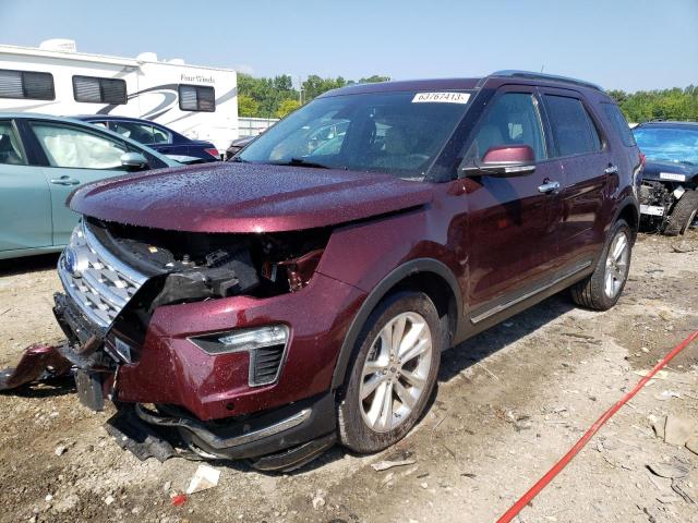 FORD EXPLORER L 2019 with VIN 1FM5K8F83KGA36671 - Photo from auction
