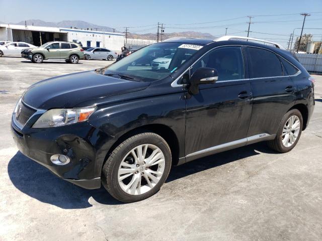 LEXUS RX 450 2010 with VIN JTJBC1BA4A2025563 - Photo from auction