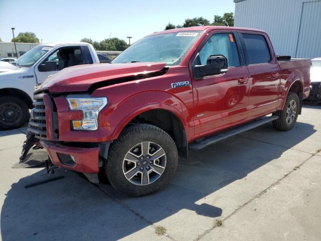 FORD F150 SUPER 2017 with VIN 1FTEW1EG4HFB22157 - Photo from auction