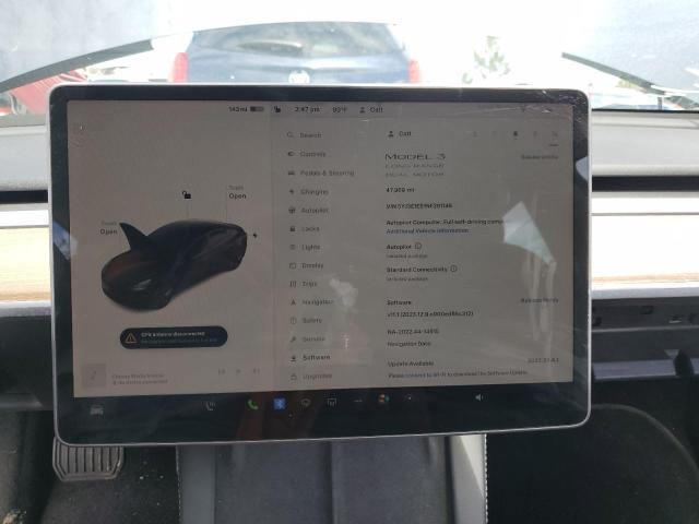 Photo 9 from auction – 2022 TESLA MODEL 3 with VIN 5YJ3E1EB1NF291146