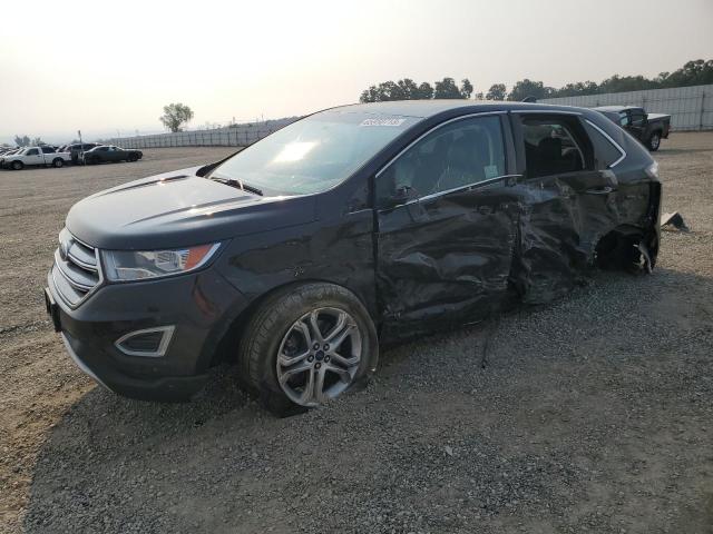 FORD EDGE TITAN 2018 with VIN 2FMPK4K97JBB20286 - Photo from auction