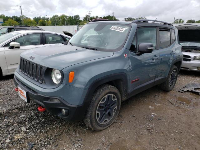 JEEP RENEGADE T 2015 with VIN ZACCJBCT6FPB86884 - Photo from auction
