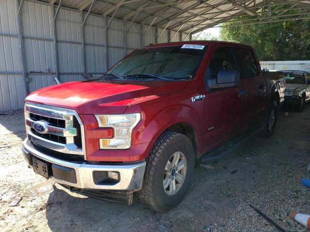 FORD F150 SUPER 2017 with VIN 1FTEW1EP1HFB12282 - Photo from auction