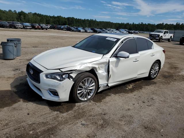 Photo 1 from auction – 2018 INFINITI Q50 LUXE with VIN JN1EV7AR3JM433838
