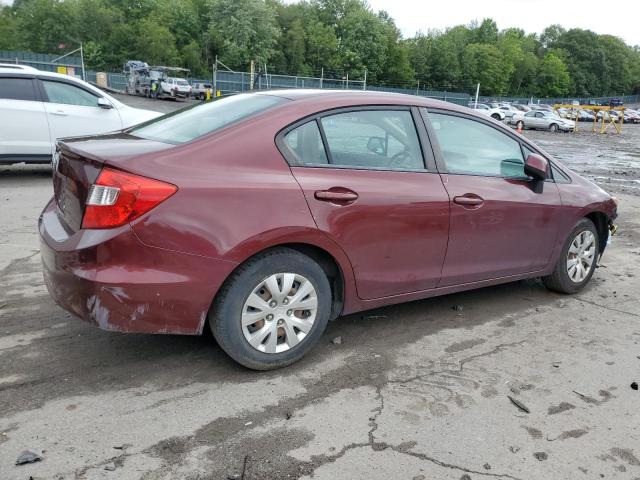 Photo 3 from auction – 2012 HONDA CIVIC LX with VIN 19XFB2F52CE365648