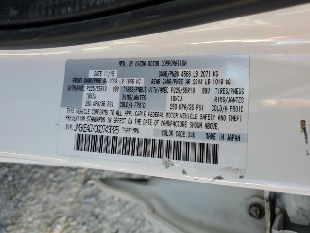 Photo 14 from auction – 2016 MAZDA CX-5 GT with VIN JM3KE4DY0G0743325