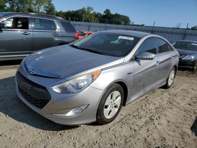 HYUNDAI SONATA HYB 2011 with VIN KMHEC4A42BA017736 - Photo from auction
