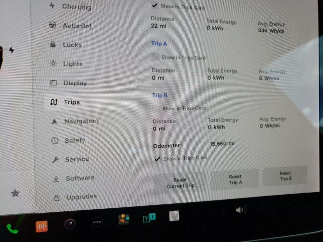Photo 9 from auction – 2018 TESLA MODEL 3 with VIN 5YJ3E1EB8JF091679