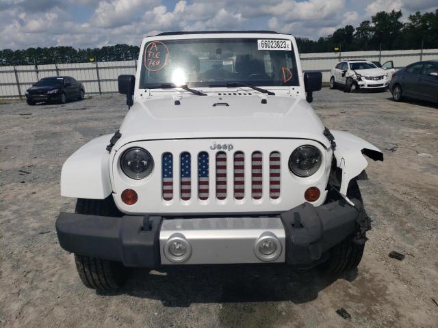 Photo 5 from auction – 2012 JEEP WRANGLER U with VIN 1C4BJWEG2CL138964