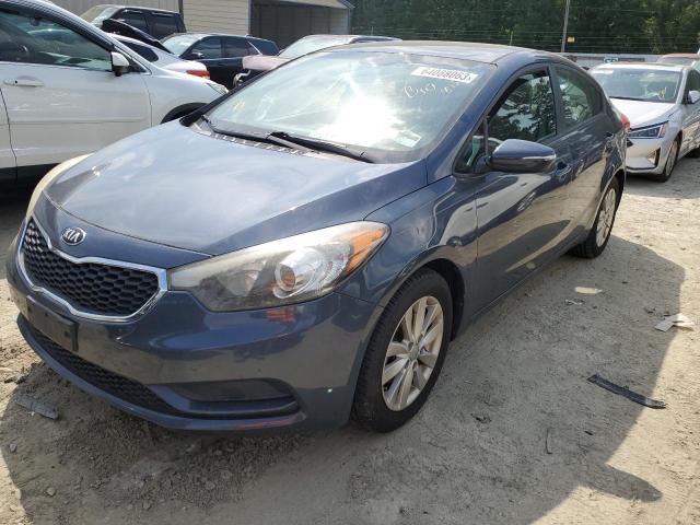KIA FORTE LX 2014 with VIN KNAFX4A67E5128503 - Photo from auction