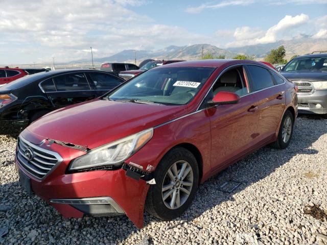 HYUNDAI SONATA SE 2015 with VIN 5NPE24AF2FH068922 - Photo from auction