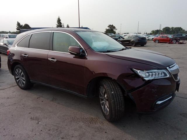 Снимка 4 от търг – 2016 ACURA MDX TECHNO с VIN 5FRYD4H47GB044027