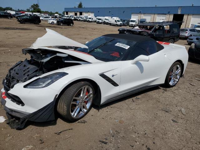 CHEVROLET CORVETTE S 2015 with VIN 1G1YM3D71F5111435 - Photo from auction