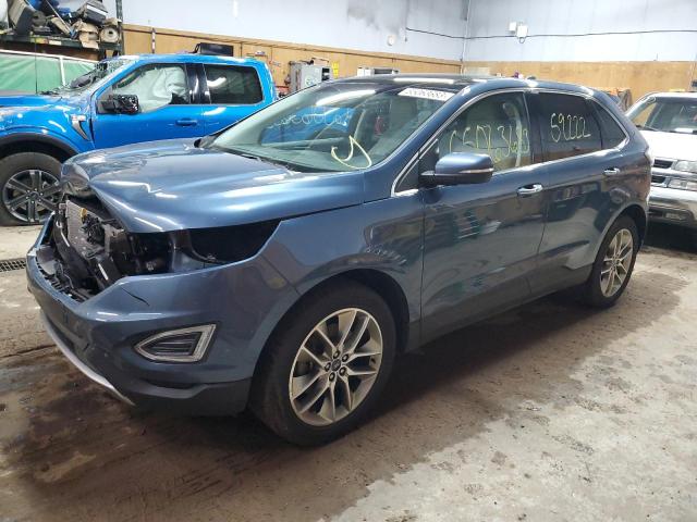 FORD EDGE TITAN 2018 with VIN 2FMPK4K99JBC47413 - Photo from auction