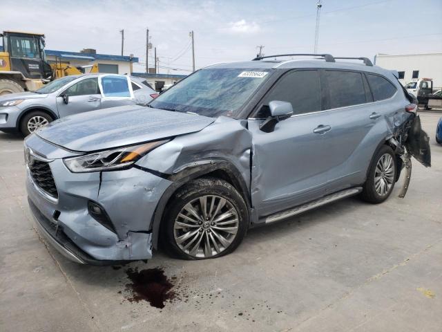 TOYOTA HIGHLANDER 2021 with VIN 5TDFZRAH1MS084227 - Photo from auction