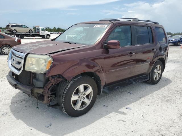 HONDA PILOT EXL 2010 with VIN 5FNYF3H56AB021909 - Photo from auction