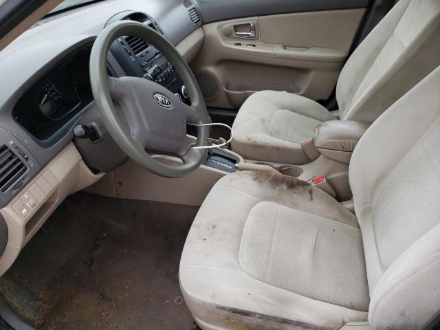 Photo 7 from auction – 2009 KIA SPECTRA EX with VIN KNAFE222895622915