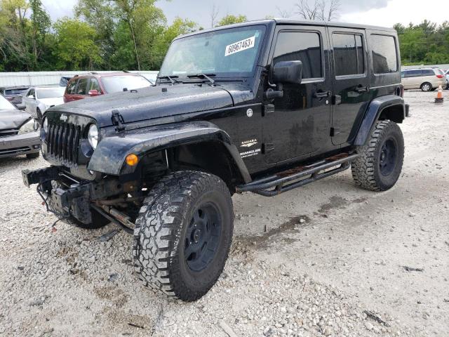 JEEP WRANGLER U 2014 with VIN 1C4BJWEG3EL263832 - Photo from auction