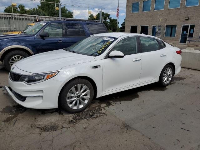 KIA OPTIMA LX 2018 with VIN 5XXGT4L33JG259312 - Photo from auction