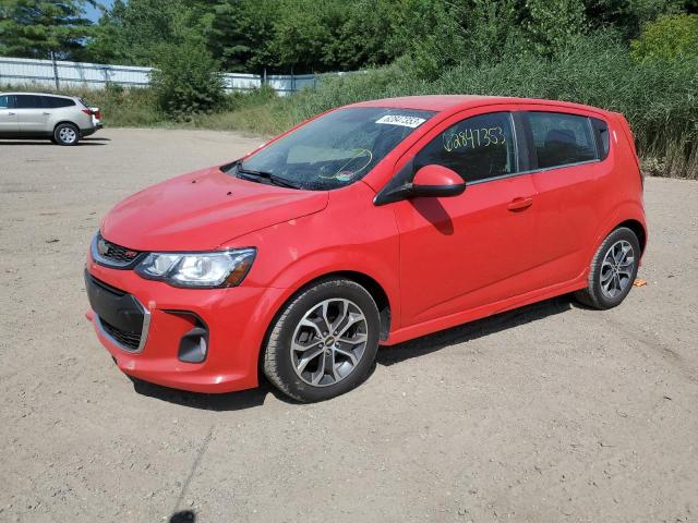 CHEVROLET SONIC LT 2017 with VIN 1G1JD6SB7H4138223 - Photo from auction