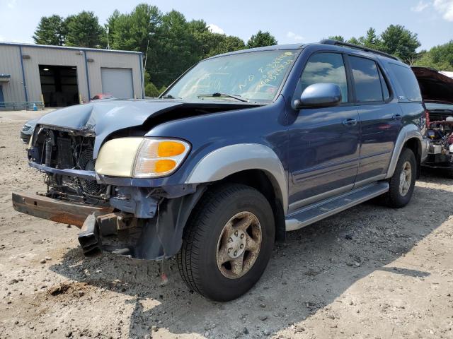 TOYOTA SEQUOIA SR 2002 with VIN 5TDBT44A62S111355 - Photo from auction