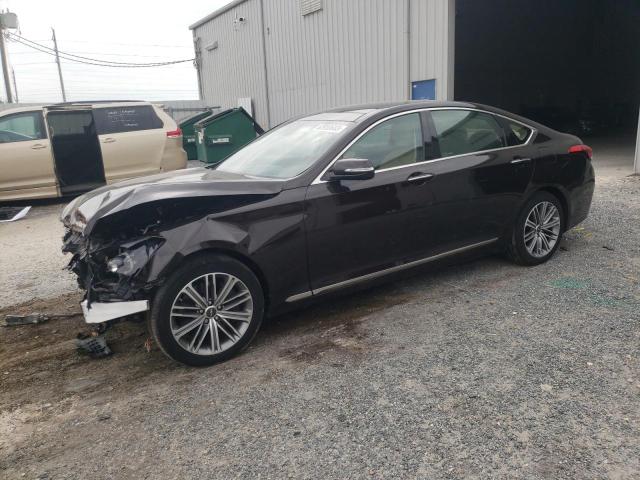 GENESIS G80 BASE 2019 with VIN KMTFN4JE9KU313168 - Photo from auction