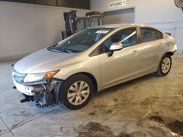 HONDA CIVIC LX 2012 with VIN 19XFB2F52CE087642 - Photo from auction