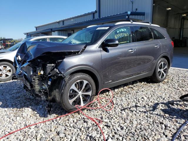 KIA SORENTO EX 2016 with VIN 5XYPHDA55GG140090 - Photo from auction