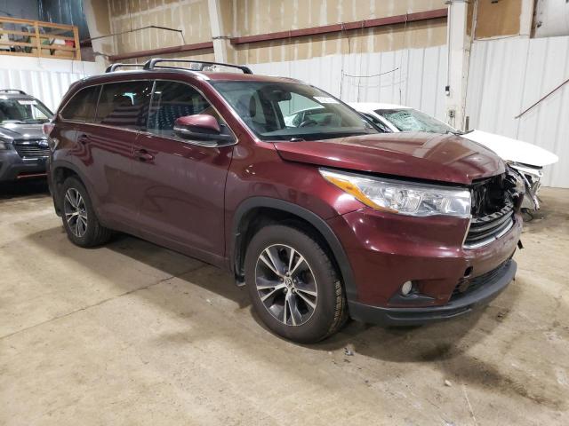 Photo 4 from auction – 2016 TOYOTA HIGHLANDER with VIN 5TDJKRFH0GS271020