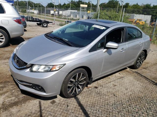 HONDA CIVIC EXL 2015 with VIN 19XFB2F98FE233453 - Photo from auction