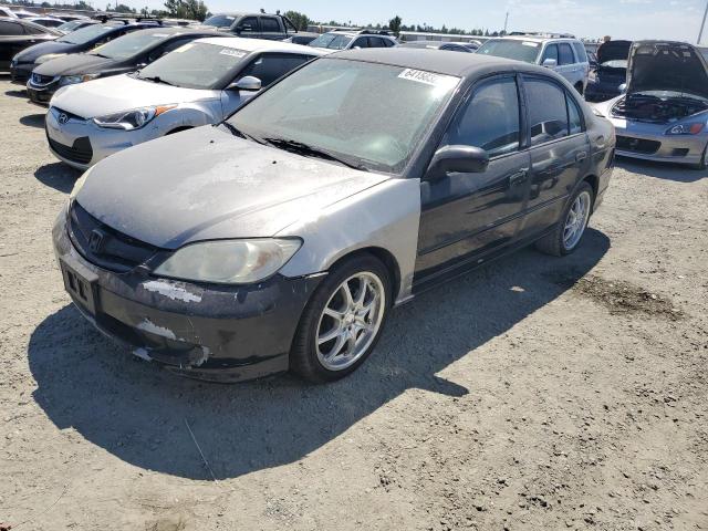 Photo 1 from auction – 2004 HONDA CIVIC LX with VIN 2HGES16524H522124