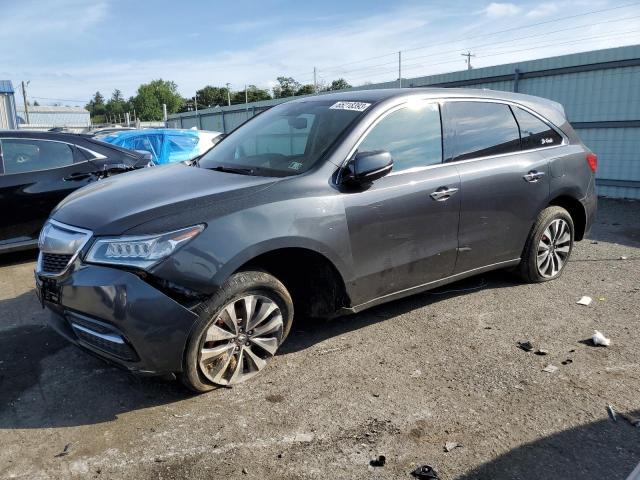 ACURA MDX TECHNO 2014 with VIN 5FRYD4H48EB007131 - Photo from auction